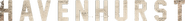 Logo of Havenhurst image size 3951x457
