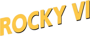 Logo of Rocky VI image size 766x307