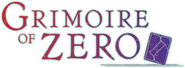 Logo of Grimoire of Zero image size 796x294