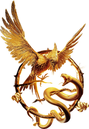 Logo of The Hunger Games: The Ballad of Songbirds & Snakes image size 1404x2028