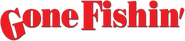 Logo of Gone Fishin' image size 787x176