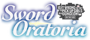 Logo of Is It Wrong to Try to Pick Up Girls in a Dungeon? On the Side: Sword Oratoria image size 687x310