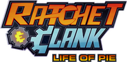 Logo of Ratchet and Clank: Life of Pie image size 1692x830