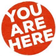 Logo of You Are Here image size 1010x1013