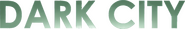 Logo of Dark City image size 1611x251
