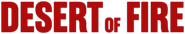 Logo of Desert of Fire image size 792x146
