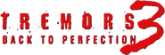 Logo of Tremors 3: Back to Perfection image size 490x164