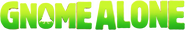 Logo of Gnome Alone image size 1277x208