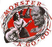 Logo of Monster a Go-Go! image size 387x348