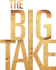 Logo of The Big Take image size 459x572