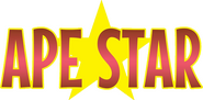 Logo of The Ape Star image size 1355x670