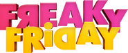 Logo of Freaky Friday image size 1334x552
