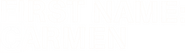 Logo of First Name: Carmen image size 729x207