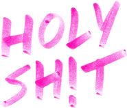 Logo of Holy Sh!t image size 1534x1312