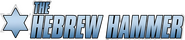 Logo of The Hebrew Hammer image size 4410x953