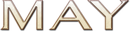 Logo of May image size 790x188