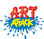 Logo of Art Attack image size 1441x1296