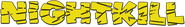 Logo of Nightkill image size 787x116
