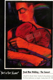 Poster of Tom Waits - Dead Man Walking, Shrine Auditorium, Los Angeles, CA, USA. image size 1657x2486