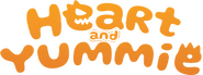 Logo of Heart and Yummie image size 1544x573