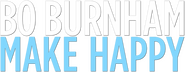 Logo of Bo Burnham: Make Happy image size 758x293