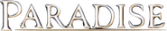 Logo of Paradise image size 560x105