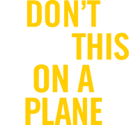 Logo of Don't Read This on a Plane image size 781x755
