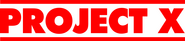 Logo of Project X image size 2000x439