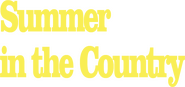 Logo of Summer in the Country image size 572x269