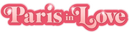 Logo of Paris in Love image size 4320x1070