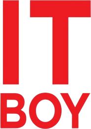 Logo of It Boy image size 403x574
