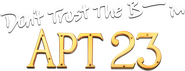 Logo of Don't Trust the B---- in Apartment 23 image size 3346x1293