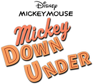 Logo of Mickey Down Under image size 329x297