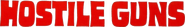 Logo of Hostile Guns image size 790x115