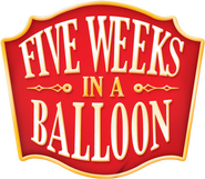 Logo of Five Weeks in a Balloon image size 735x638