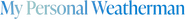 Logo of My Personal Weatherman image size 782x79