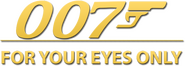 Logo of For Your Eyes Only image size 835x300
