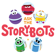Logo of Ask the Storybots image size 1641x1576