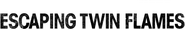 Logo of Escaping Twin Flames image size 1278x197