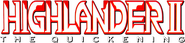 Logo of Highlander II: The Quickening image size 785x183