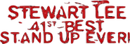 Logo of Stewart Lee: 41st Best Stand-Up Ever! image size 595x204