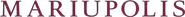 Logo of Mariupolis image size 933x88