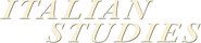 Logo of Italian Studies image size 426x93