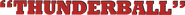 Logo of Thunderball image size 780x62