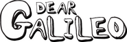 Logo of Dear Galileo image size 3202x1069