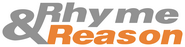 Logo of Rhyme & Reason image size 1278x327
