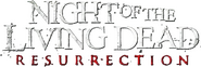 Logo of Night of the Living Dead: Resurrection image size 376x127