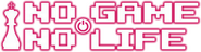 Logo of No Game No Life image size 798x206