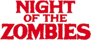 Logo of Night of the Zombies image size 792x351