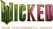 Logo of Wicked: One Wonderful Night image size 1196x653